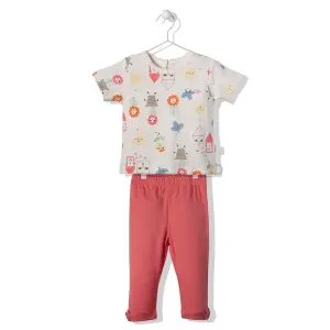 F1225 Пижама JOLLY GOOD екрю6-9M/74CM