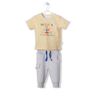 F1226 Пижама SKY BALL жълт 12-18M/86CM