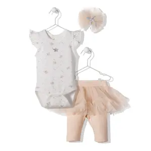 K3898 К-кт 3ч. MAGIC ANGEL бежов 18-24M/92CM
