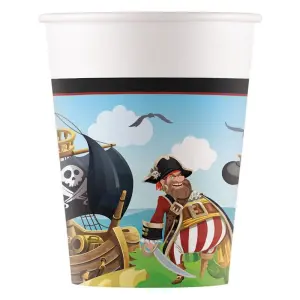 93966 Чаши 200ml ISLAND PIRATES