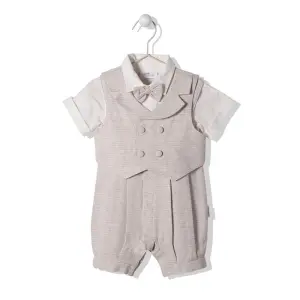 K3969 Гащеризон GENTLEMAN бежов 18-24M/92CM