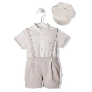 K3973 К-кт 3ч. GENTLEMAN бежов 18-24M/92CM