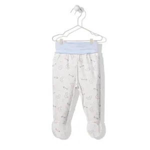 T2968 Ританки CUTE AND COOL бял-син 6-9M/74CM