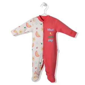 T2991 Гащеризон JOYFUL екрю 6-9M/74CM