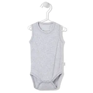T3003 Боди-потник STARS сив 24-36M/98CM
