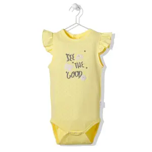 T3017 Боди SUN AND FRIENDS жълт 18-24M/92CM