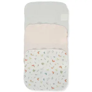 C1058 Кърпи 3 бр HAPPY GARDEN розов 20X20CM