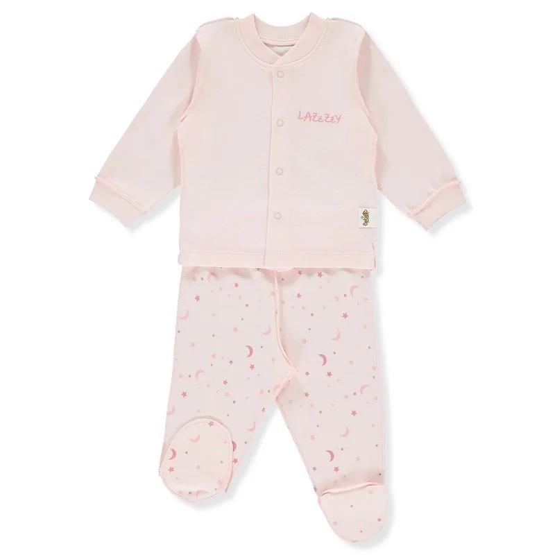 F1307 Пижама 2 ч LAZzZY SHEEP розов 3-6M 68CM