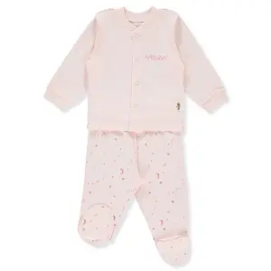 F1307 Пижама 2 ч LAZzZY SHEEP розов 3-6M 68CM