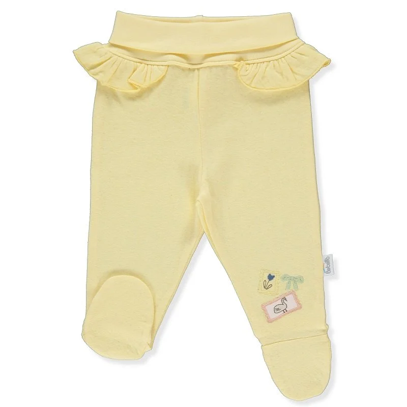 T3393 Ританки HAPPY GARDEN жълт 3-6M 68CM