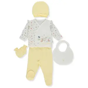 Z870 К-кт 5 ч. HAPPY GARDEN жълт 0-3M 62CM