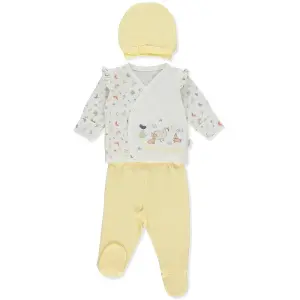 Z872 К-кт 3 ч. HAPPY GARDEN жълт 0-1M 56CM
