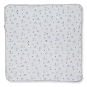 B840 Одеяло stars and koalas Сив 80X85см