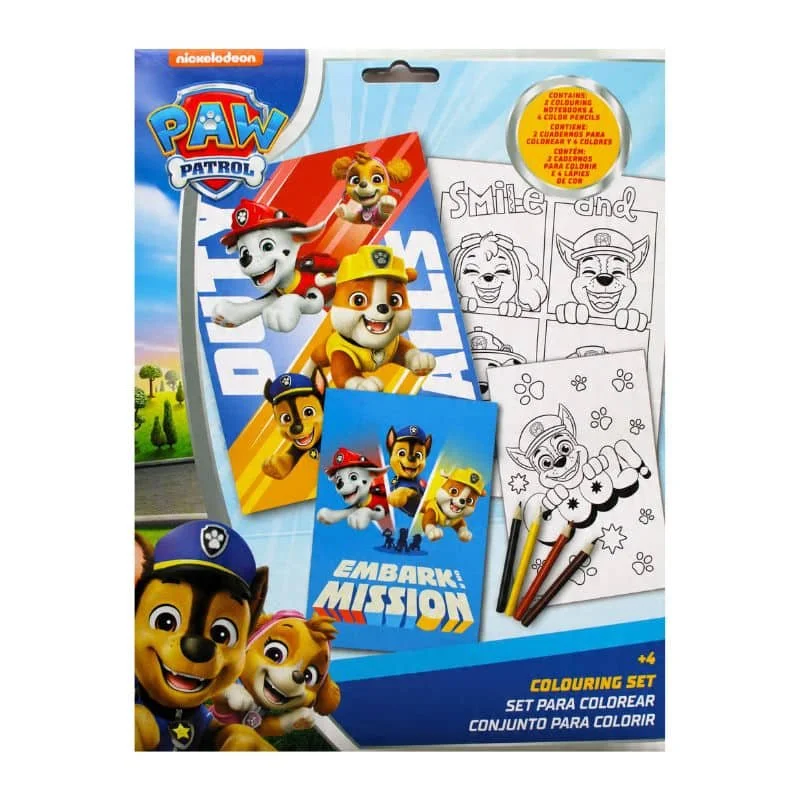 Paw Patrol Комплект за оцветяване