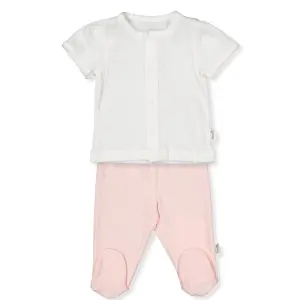 F1411 Пижама 2ч mini heart/25Розов 1-3м/62см