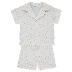 F1415 Пижама 2ч sweet pjamas/25 Екрю 4г/104см
