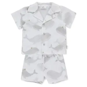 F1421 Пижама 2ч sweet pjamas/25Сив 1г/80см