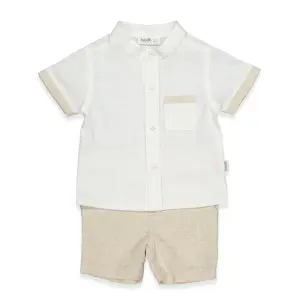 K4655 К-кт 2ч cool and stylish Бежов 9-12м/80см