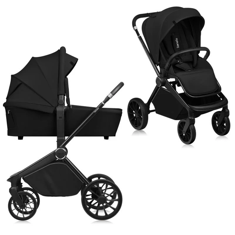 Бебешка количка MIKA PLUS 2в1 Black Onyx