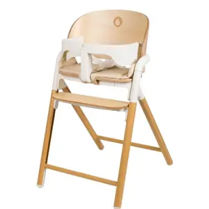 Стол за хранене CELIA 3в1 White Natural Wood