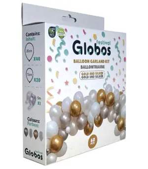 Комплект за арка с 60 балона злато/gold 60