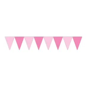 89507 Флагче триъгълно 9бр Pink