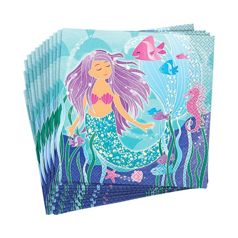58322 Салфетки 16бр. Mermaid