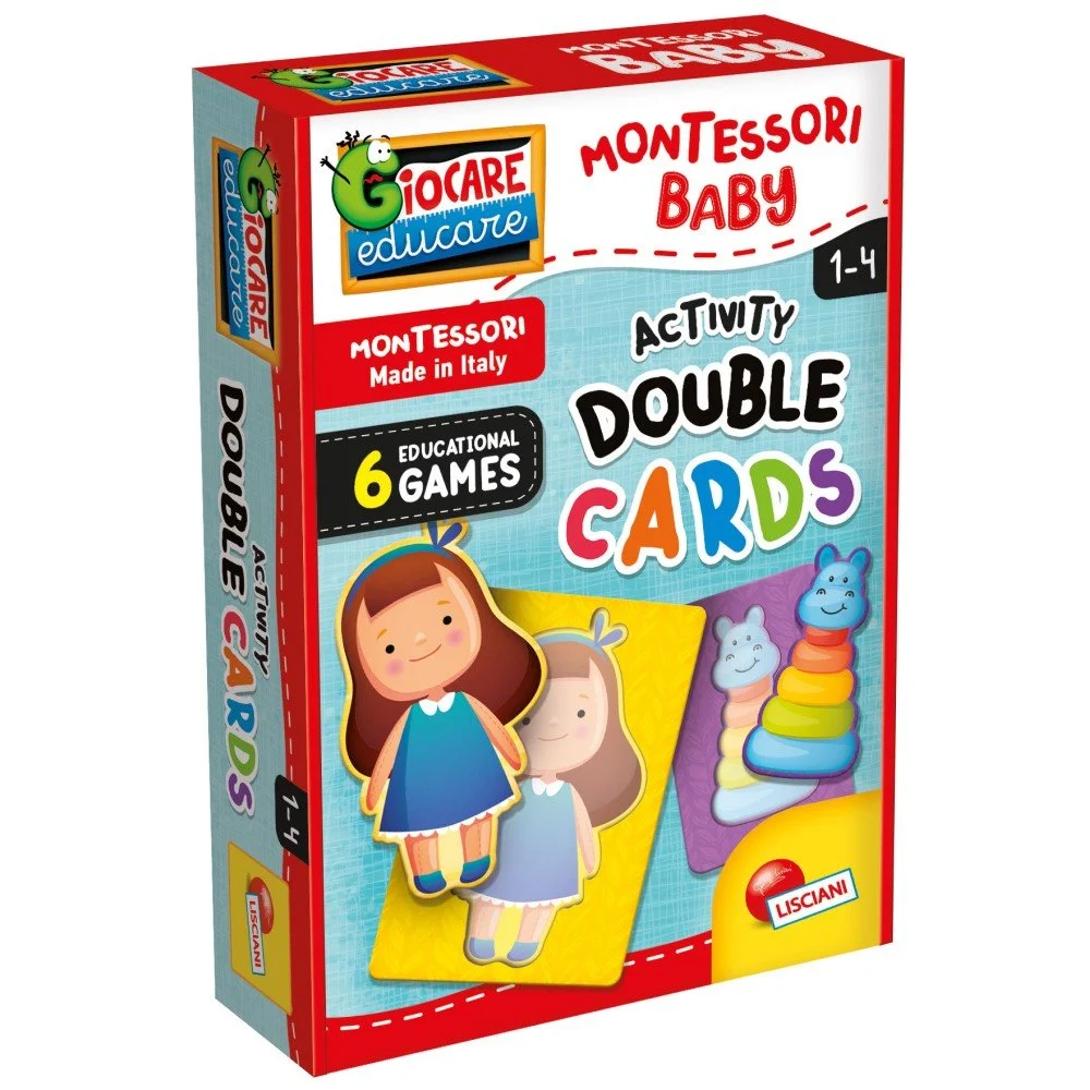 Montessori Baby Activity Double Cards