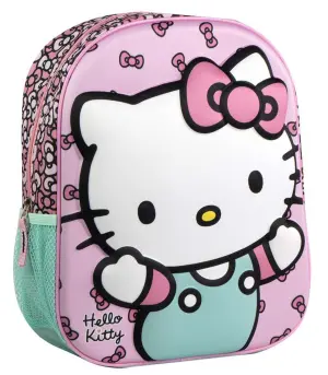 Детска раница 3D 31 см hello kitty
