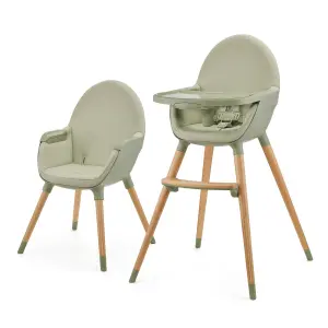 Kinderkraft FINI 2 столче за хранене GREEN