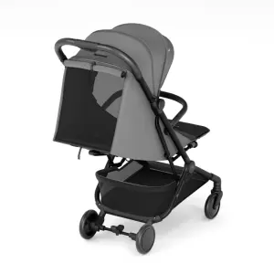 KinderKraft PILOT 2 бебешка количка PLATINUM GRAY