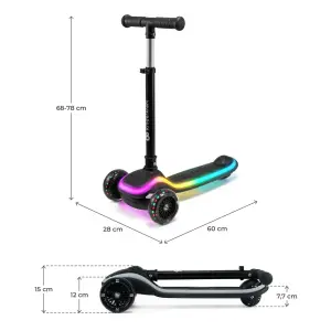 Kinderkraft RAKET тротинетка BLACK