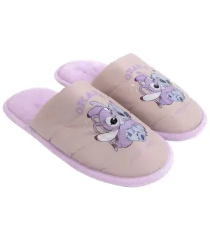 Домашни пантофи розови angel & stitch 36-40 - Серия