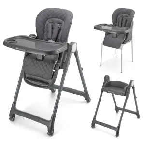 Kinderkraft TULO столче за хранене GREY