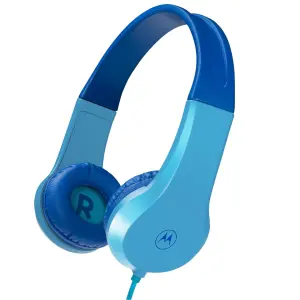 Motorola детски слушалки с кабел MOTO JR200 BLUE
