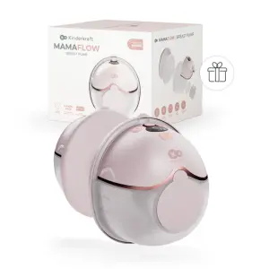 Kinderkraft MAMAFLOW единична електрическа помпа за кърма PINK