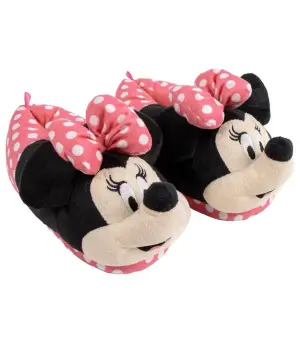 Детски плюшени пантофи minnie 3D 28-35 - 30/31