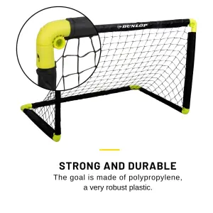 Dunlop сгъваема футболна врата 90x59x61 см