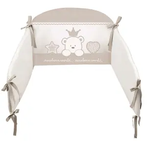BABY RE Обиколник 3ч. 180 x 40 см. Dove Grey