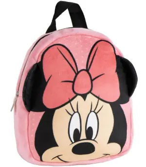Плюшена раница за детска градина minnie 22 см