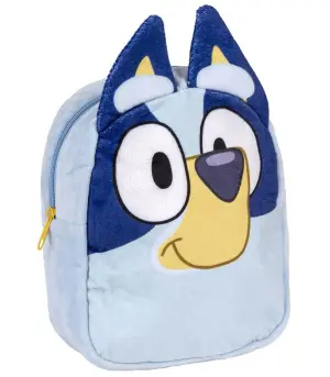 Плюшена раница за детска градина bluey с уши 22 см