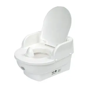 Гърне“Throne“с капак-бяло