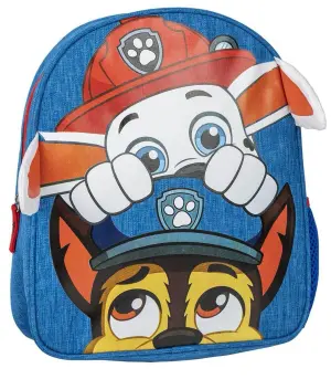 Детска раница за предучилищна възраст 30 см paw patrol с уши
