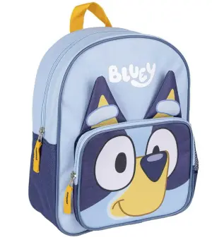 Детска раница с преден джоб и уши bluey