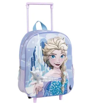Детска раница 3D с колелца frozen