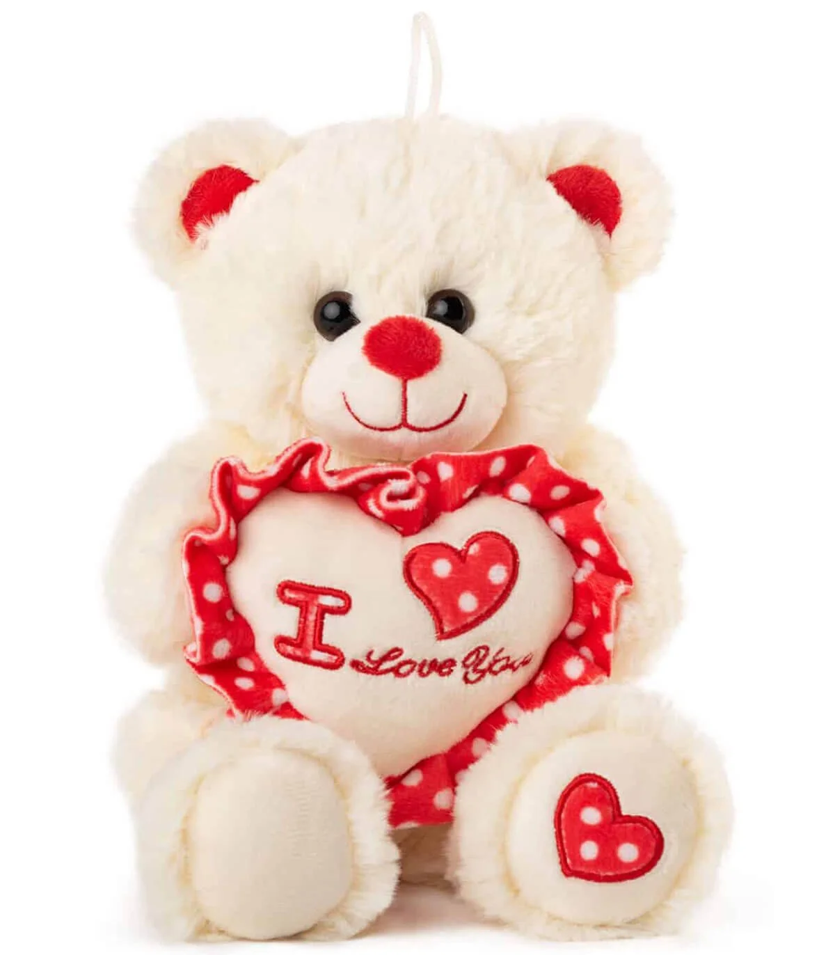 Плюшено мече със сърце love 20 см