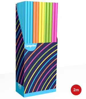 Опаковъчна хартия neon 70 х 200 - Произволен/микс