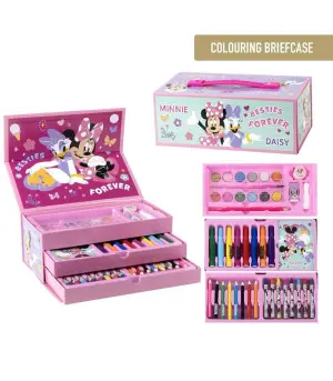 Триетажен куфар за рисуване minnie