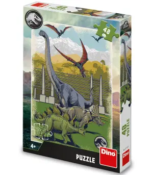 Детски пъзел jurassic world 48 части
