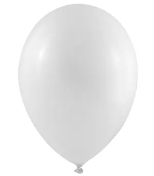 Балони 100 бр. 10" - 25 см 101 стандарт бял